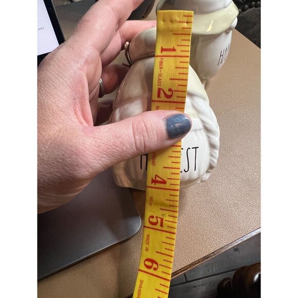 Rae Dunn Happy Harvest Pilgrim Gnome Ceramic Decor Thanksgiving - Picture 8 of 8